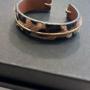 Cuff animal print bracelet